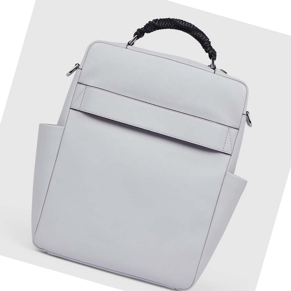 Men's Ecco CERAMIC TECH-BAG COMPACT Handbag White | Canada 731PJJ